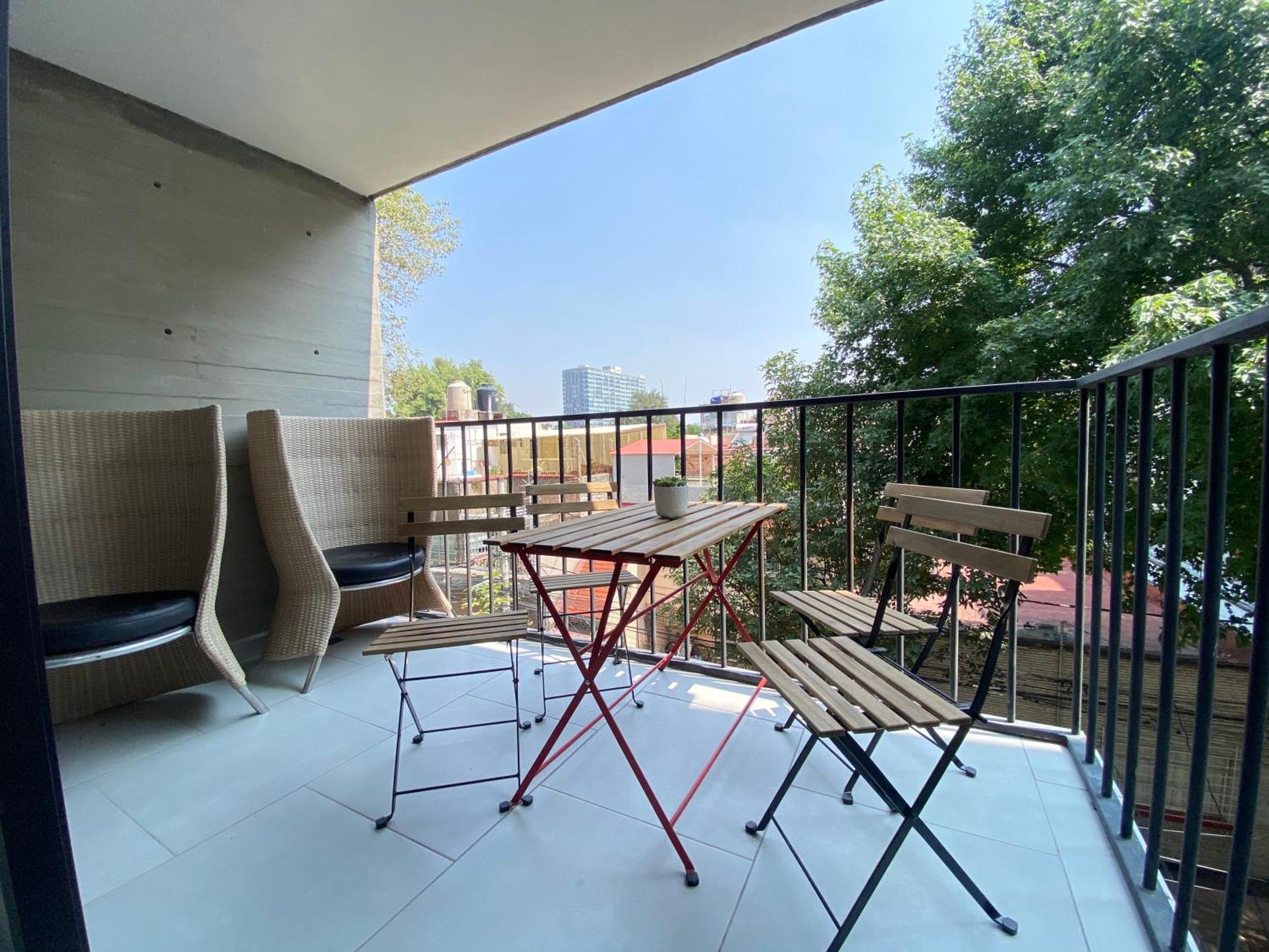 Terraza Gran Vista Pegado A La Condesa 2Br Hotel Mexikóváros Kültér fotó